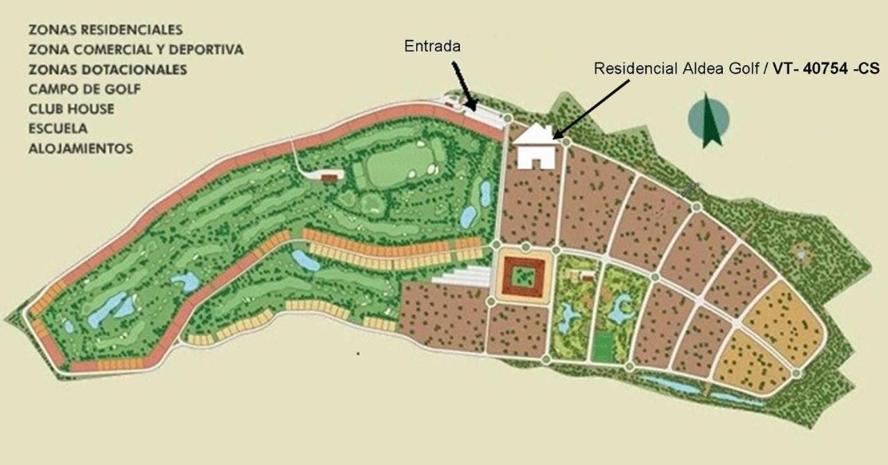 Apartamento En Residencial Aldea Golf Panoramica San Jorge  Exterior photo